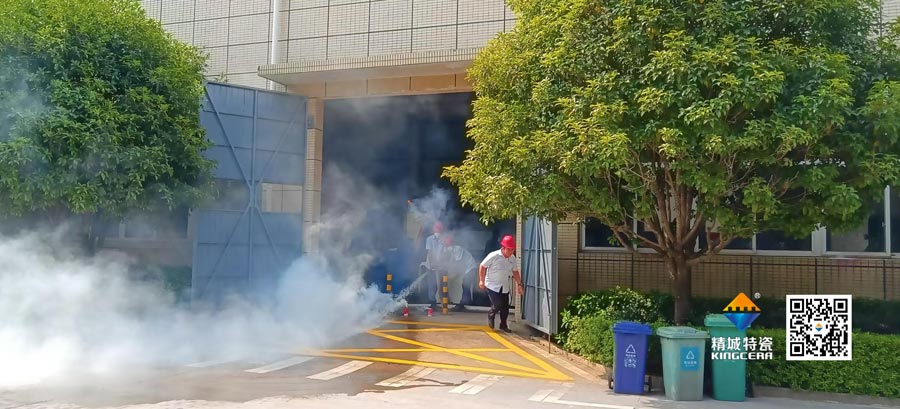 4008云顶集团积极共同消防结合演练，共筑安全出产防线